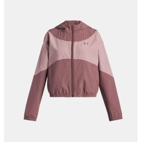 Resim Under Armour Kız Çocuk Ua Rival Woven Kapüşonlu Ceket 6004181-651 
