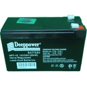 Resim Deep Power Akü 12V 7AH / 20HR (DP12-7) (Çocuk Arabası) Deeppower 