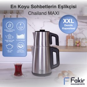 Resim Fakir Chailand Maxi XXL Çay Makinesi Inox 