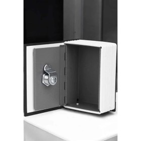 Resim BYZM Gizli Kasa Kitap Görünümlü Anahtarlı Çelik Mini Kasa 