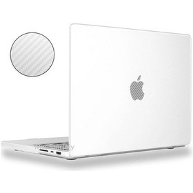 Resim Apple Uyumlu MacBook Air M1 Kılıf 13 İnç Karbon Fiber A2337 A2179 A1932 İle 001 