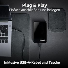 Resim Intenso Memory Board 2TB 2.5 USB 3.0 Taşınabilir Disk - Gümüş 