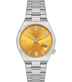 Resim Frank Alex Gümüş Çelik Kordon Erkek Kol Saati L-07251m.08 Gümüş 