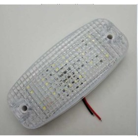 Resim 12v-24v 12 Ledli Beyaz-beyaz Lamba 