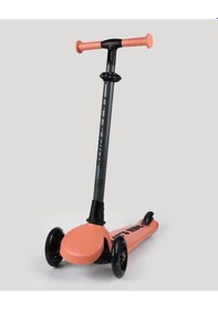 Resim Let's Be Child Let's Ride Two Işıklı Katlanabilir 3 Tekerlekli Scooter Somon 