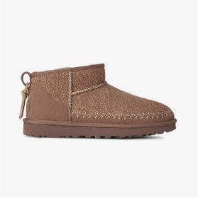 Resim UGG Classic Ultra Mini Biarritz Kadın Kahverengi Bot 