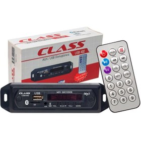 Resim azrlyaonline CLASS USB-402 BLUETOOTH/AUX USB/SD/MMC MIKROFONLU KUMANDALI OTO TEYP ÇEVİRİCİ DİJİTAL PLAYER (5224) 