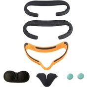 Resim Pazly Vr Kontrol Cihazı Tutma Kapakları Oculus Quest 2 İçin 6 Adet Göz Yüz Çerçeve Lens Kapağı - Turuncu Turuncu 