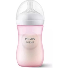 Resim Alkasaz Philips Avent Natural Response Pp Pembe Biberon 1+ Ay 260 ml SCY903/11 