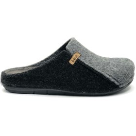 Resim KOCAMANLAR Bento K-63-007 Ev Terliği Ortapedik Erkek Terlik GRİ 