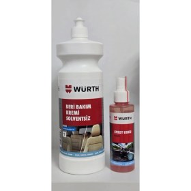 Resim Deri Bakım Kremi 1lt ( Solventsiz ) + Würth Araç Kokusu Venüs 