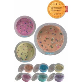 Resim Rengarenk Süslü Slime Hayvan Figürlü Sılaym Ele Yapışmayan Slaym Oyun Hamuru 