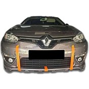 Resim Renault Fluence Ön Ek Karlık Mat Siyah Plastik Makyajlı Kasa V2 2012 2013 2014 2015 2016 