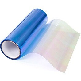 Resim Mega Oto Market Far Stop Filmi 30 CM x 1 M Standart Mavi Basic Blue STD-FS-BB 