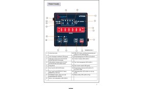 Resim VRT600 Zorunlu Havalandırma Sistemleri Sıcaklık Kontrol Ünitesi | 6 Fan Çıkışlı | LED & Fault Röleli 