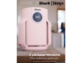 Resim Shark alerjisi Olan Evler, Aileler ve Evcil Hayvanlar Için Ideal Neverchange5 Compact Pro Hava Temizleyici - Pembe + 5 Yıl Uzun Ömürlü Filitre 