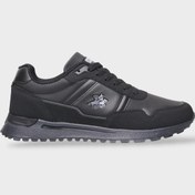 Resim Liger Erkek Ortopedik Cilt Günlük Yürüyüş Koşu Sneaker Spor Ayakkabı SİYAH 