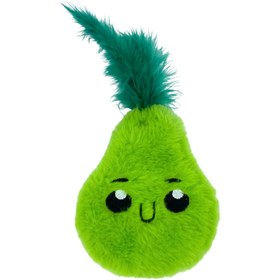 Resim Catnip Cepli Armut Peluş Kedi Oyuncağı ve 2 Adet Catnip Paketi 