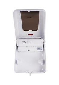 Resim Flosoft F047 Sensörlü Fotoselli Hareketli Rulo Kağıt Havlu Dispanseri Makinesi - 21 Cm. - Beyaz 