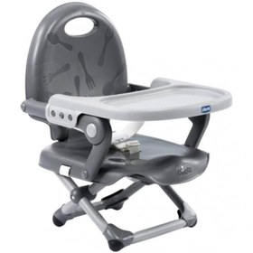 Resim Chicco Pocket Snack Yükseltici Mama Sandalyesi Dark Grey Outlet 