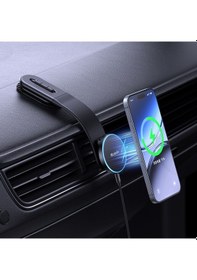 Resim Mcdodo Ch-6290 Magigo Pro Manyetik Araç İçi Kablosuz Şarj Ve Telefon T 