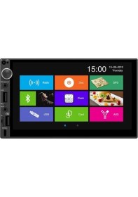 Resim Twogo GO-I3356 Double Teyp 7 Inch Ekran Yansıtma 4*50W Usb/bt/sd/fm/aux Geri Görüş Kamerası 