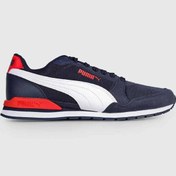 Resim Puma 384640 06 St Runner V3 Mesh Lacivert-beyaz-kırmızı Kadın Spo 