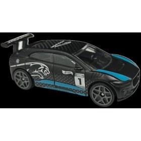 Resim Hot Wheels Tekli Araç Jaguar I-Pace E Trophy HKH60 Metal Oyuncak Araba 1:64 Ölçekli 