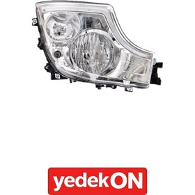 Resim Far Komple Actros Mp4 Sağ Ledli Beyaz Depo - A9618205139 