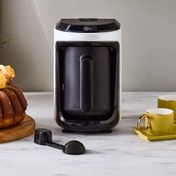 Resim Karaca Hatır Hüp Aroma Türk Kahve Makinesi Pearl White 