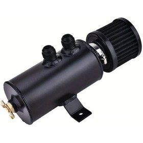Resim Dashanshop Siyah 10an Baffle Yağ Yakalama Kabı Valf Çevre Dostu Motor Yağ Separatörü 