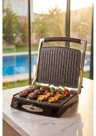 Resim Acar Ultimate Pro Pressio 2000 W Izgara Ve Tost Makinesi 