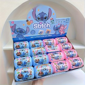 Resim DISNEY Rastgele 1 Adet/3 Adet/6 Adet Yeni Stitch Sürpriz Kapsül Pop Anahtarlık Çanta Aksesuarı, Mükemmel Hediye 