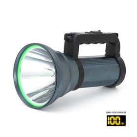 Resim 200W GÜÇLÜ ŞARJLI EL FENERİ PROJEKTÖR WATTON WT-411 