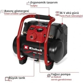 Resim Te-Ac 36/150 Li Of - Solo, Akülü Kompresör - 4020415 