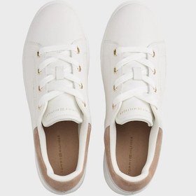 Resim Tommy Hilfiger Bayan Ayakkabı Fw0fw08816 Ybl Beyaz Beyaz 