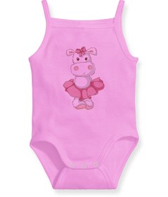 Resim Angemiel Kız Bebek Askılı Zıbın Atlet B0449MDBBKKAZA 