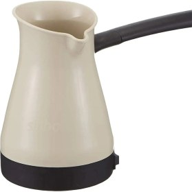 Resim Sinbo SCM-2951 Elektrikli Cezve, Plastik Türk Kahve Makinesi - Otomatik Süzme ve Lezzetli Türk Kahvesi Hazırlama Özelliğiyle Şık Tasarıma Sahip Kahve Makinesi 