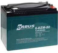 Resim ORBÜS 12 VOLT 80 AH JEL AKÜ 