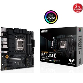 Resim Asus Tuf Gamıng B650M-E Ddr5 6400+(OC) Dp HDMI M.2 Am5 