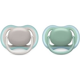 Resim Philips Avent Ultra Air Emzik 6-18 Ay 2li Kız Scf085/16 