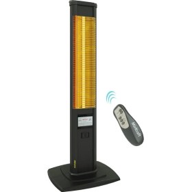 Resim Mirkraft Future 2500 Watt Elektrikli Isıtıcı - IP24 - LCD Ekran - Uzaktan Kumandalı - 4 Isı Ayarı 