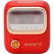 Resim Sword iota SW-RS38 Kırmızı Retro Tasarım Bluetooth Kulaklık 