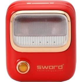 Resim Sword iota SW-RS38 Kırmızı Retro Tasarım Bluetooth Kulaklık 
