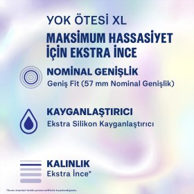 Resim Durex Yok Ötesi XL 40’lı İnce Prezervatif 
