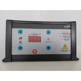 Resim YILDIRIM ELEKTRONİK Manuel Kalorifer Kazan Beyni Kontrol Paneli (plastik Pano) 