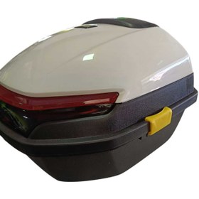 Resim BGC 33 Lt Beyaz-Siyah Motosiklet Çantası 