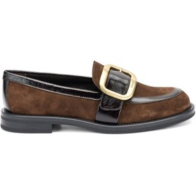 Resim Cacao Dark Brown Oxford Klasik Kadın 90a5 Frau Softy Cacao Dark Brown 