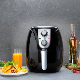 Resim Schafer Thermochef Smart Airfryer/Sıcak Hava Fritözü-Siyah 