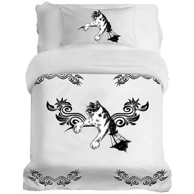 Resim Pamuklu Tek Kişilik Nevresim Takımı Zümrüdüanka Serisi 